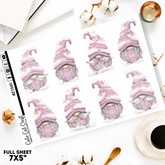 Pink Snow Gnomes